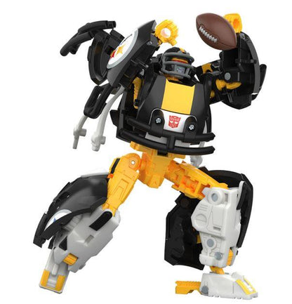 Transformers NFL Pittsburgh Steelers Steelsmash Action Figure by Hasbro