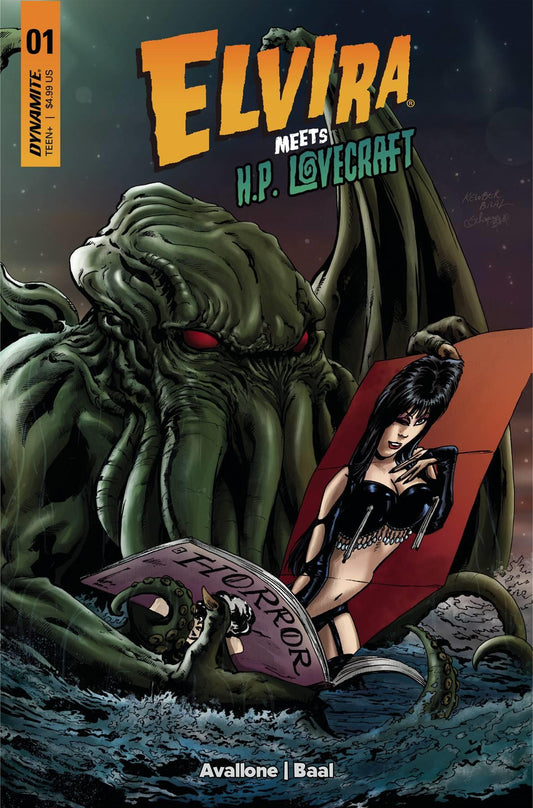 Elvira Meets Hp Lovecraft #1 Cvr B Baal Dynamite Comic Book