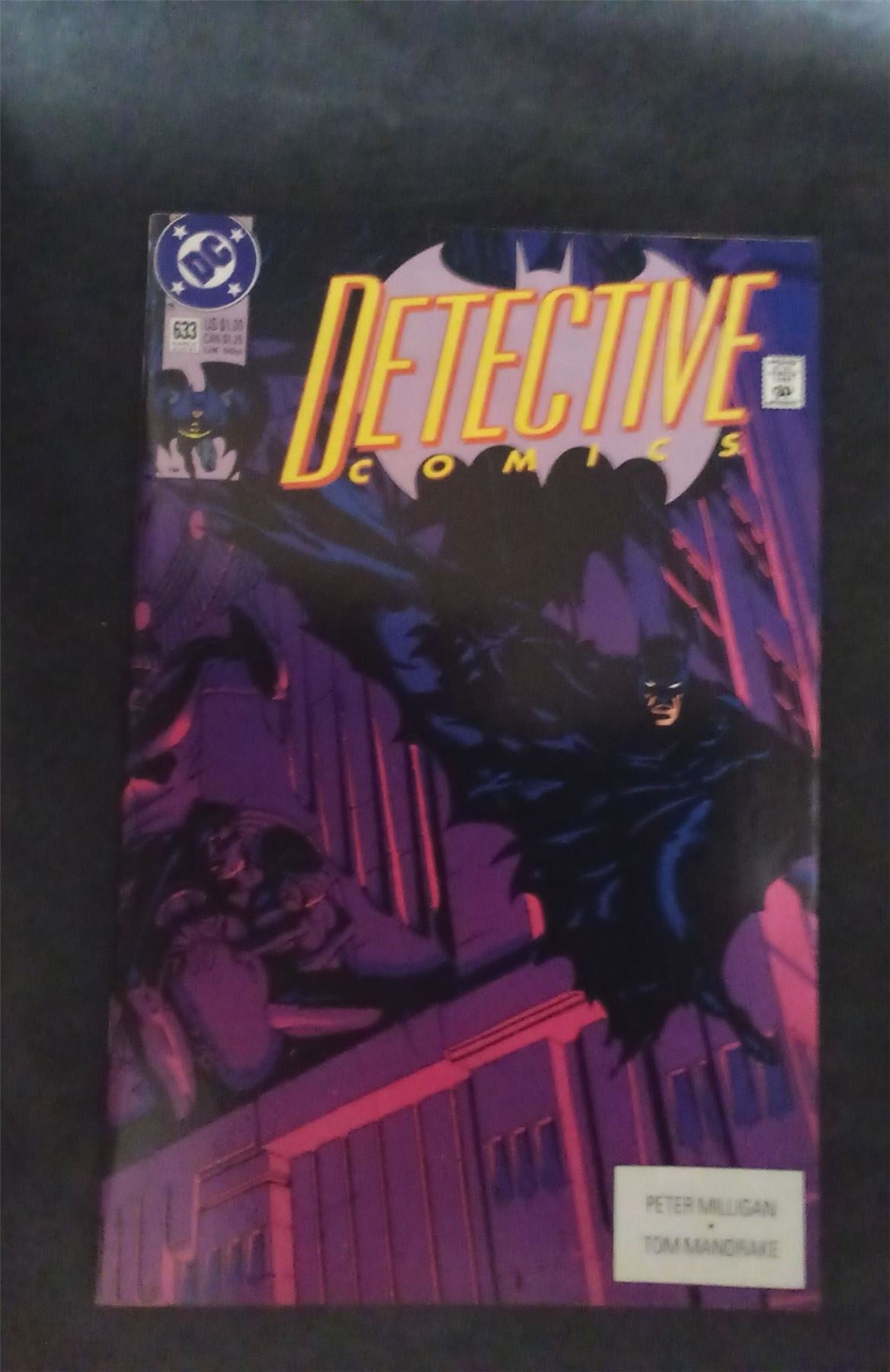Detective Comics #633 1991 dc-comics Comic Book dc-comics Comic Book