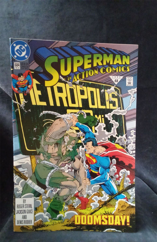 Action Comics #684 1992 DC Comics Comic Book