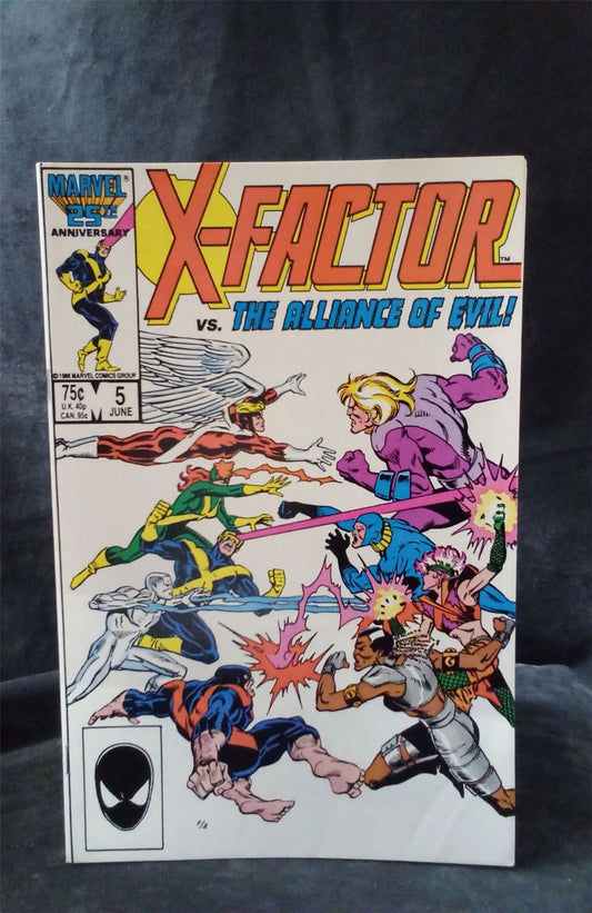 X-Factor #5 1986 Marvel Comics Comic Book