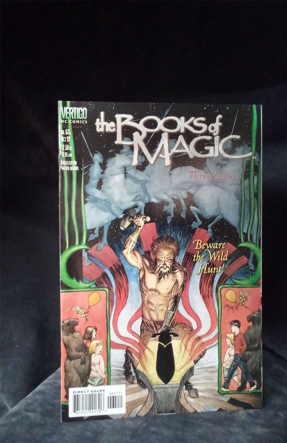 The Books of Magic #65 1999 vertigo Comic Book