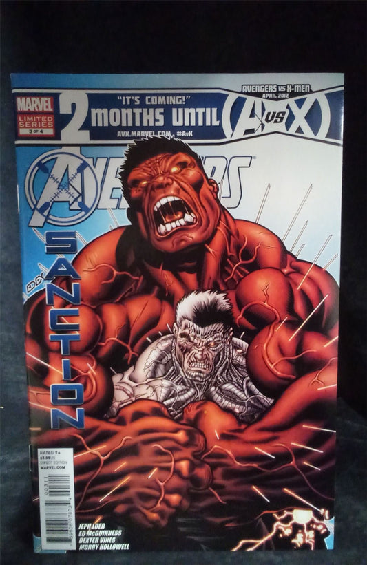 Avengers: X-Sanction #3  2012 Marvel Comics Comic Book
