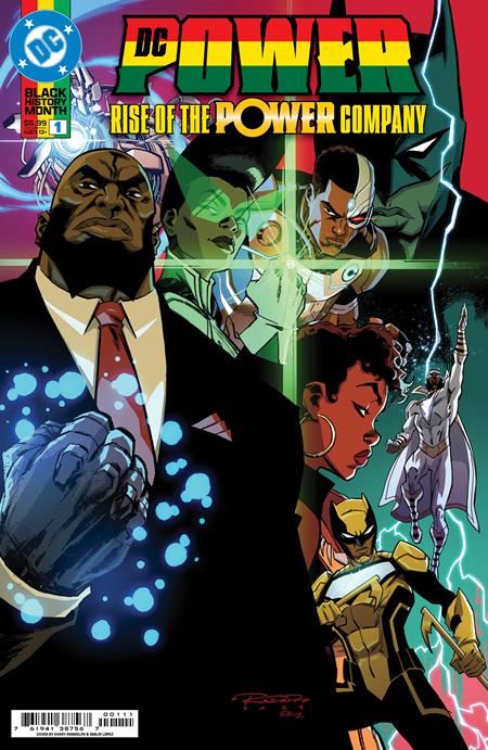 Dc Power Rise Of The Power Company #1 (One Shot) Cvr A Khary Randolph  DC Comics Comic Book 2025