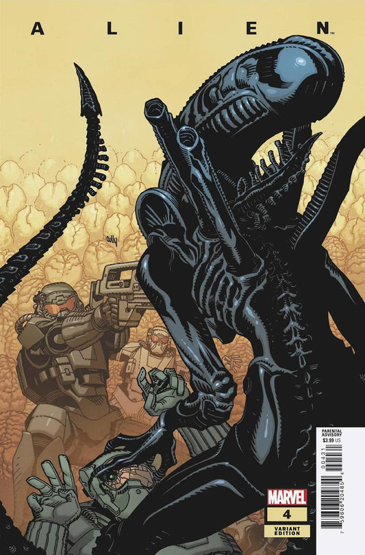 Alien #4 Hamner Var (Hamner Var) Marvel Prh Comic Book 2022
