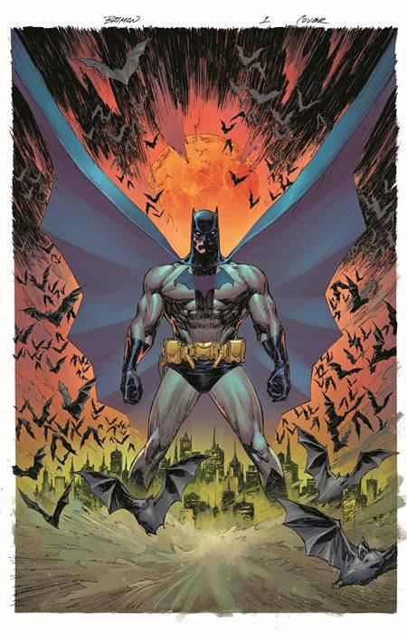 BATMAN #1 CVR C MARC SILVESTRI CARD STOCK VAR  DC Comics Comic Book 2025