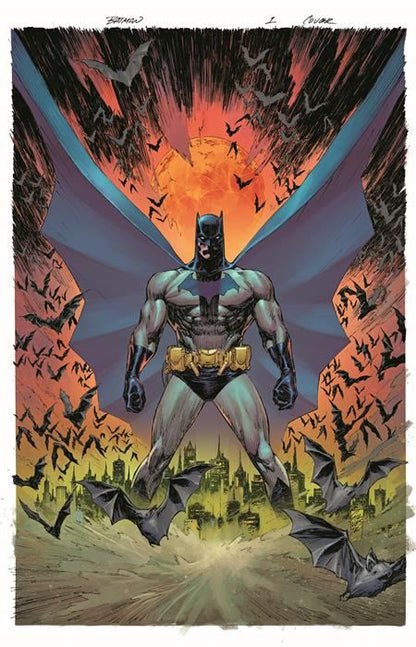 BATMAN #1 CVR C MARC SILVESTRI CARD STOCK VAR  DC Comics Comic Book 2025