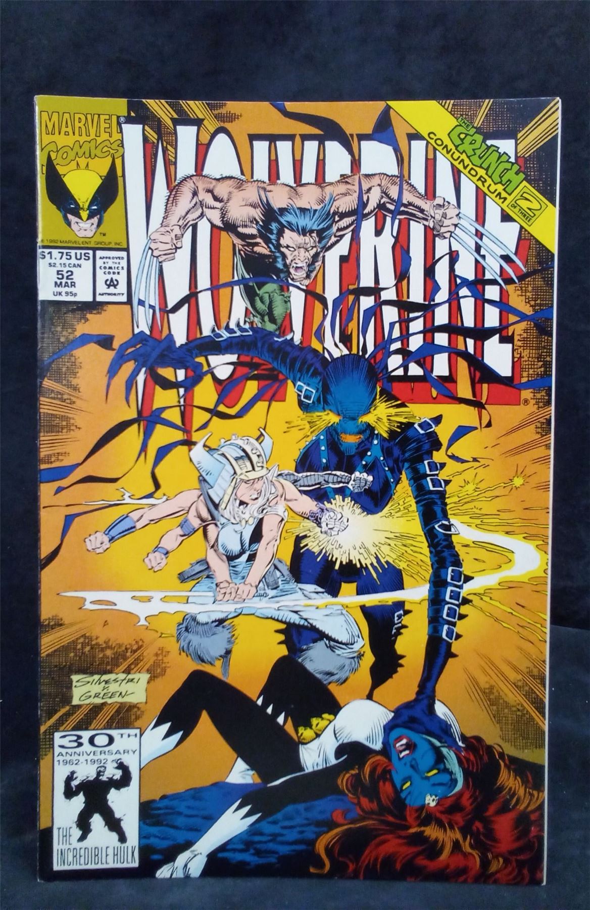 Wolverine #52 1992 Marvel Comics Comic Book