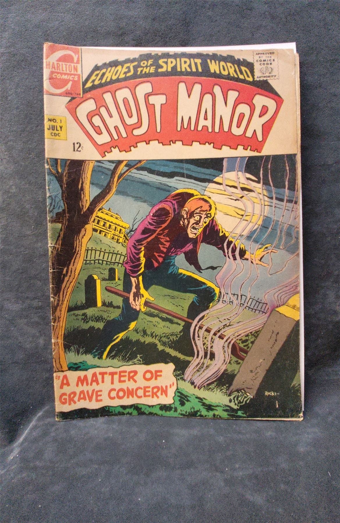 Ghost Manor #1 1968 charlton Comic Book