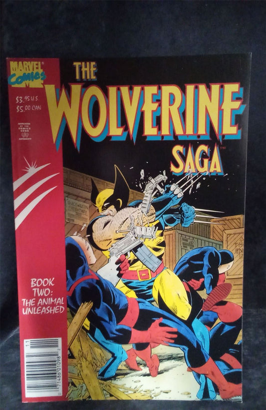 Wolverine Saga #2 1990 Marvel Comics Comic Book
