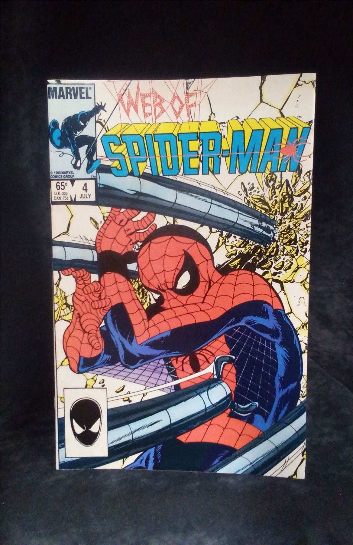 Web of Spider-Man #4 1985 Marvel Comics Comic Book