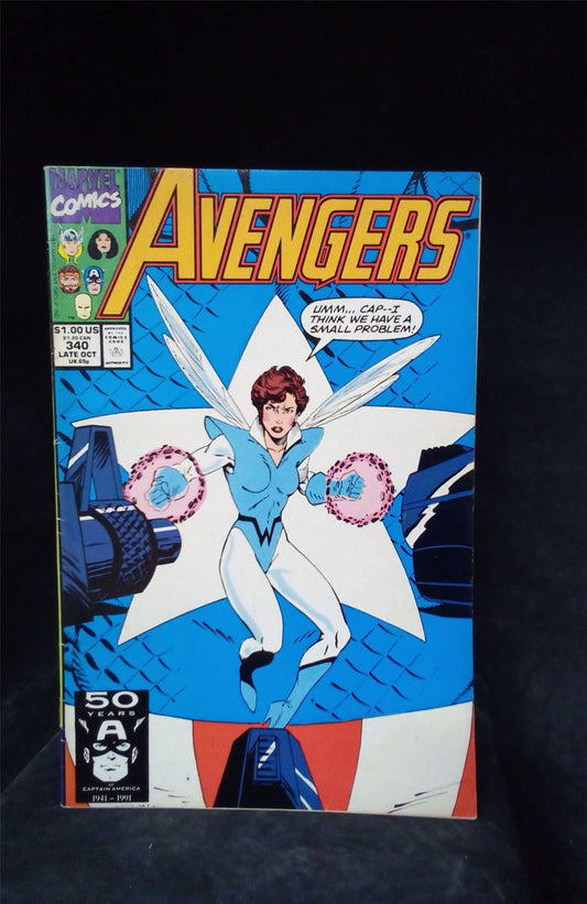 The Avengers #340 1991 Marvel Comics Comic Book