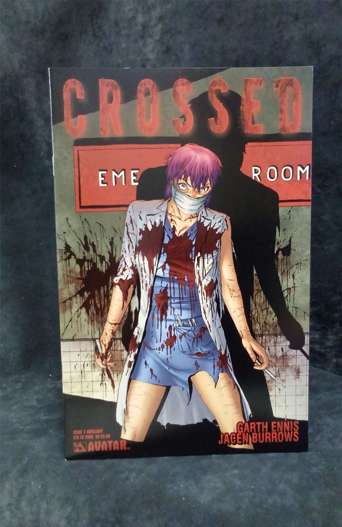 Crossed #7 Auxiliary Cover 2009 avatar press Comic Book