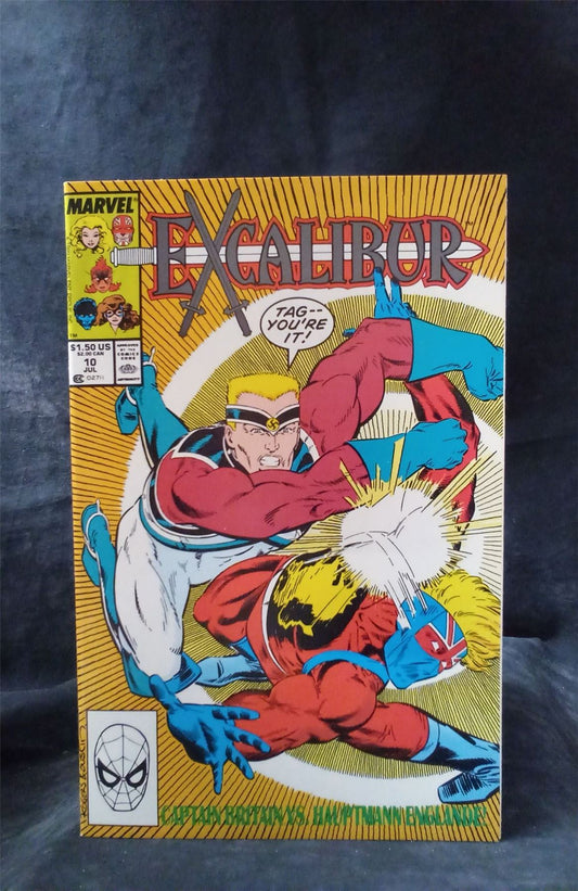 Excalibur #10 1989 Marvel Comics Comic Book