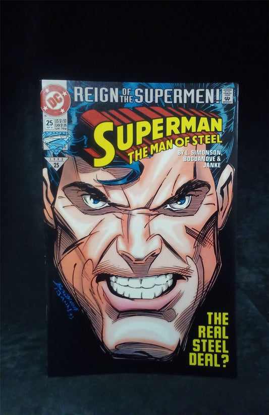 Superman: The Man of Steel #25 1993 DC Comics Comic Book