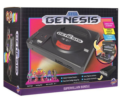 Console Heroes Sega Genesis Supervillain Boss Bundle Playset with Cartridge Storage Tray by Console Heroes