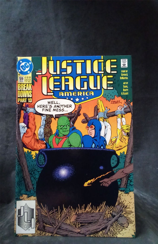 Justice League America #59 1992 DC Comics Comic Book