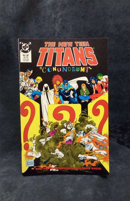 The New Teen Titans #40 1988 DC Comics Comic Book