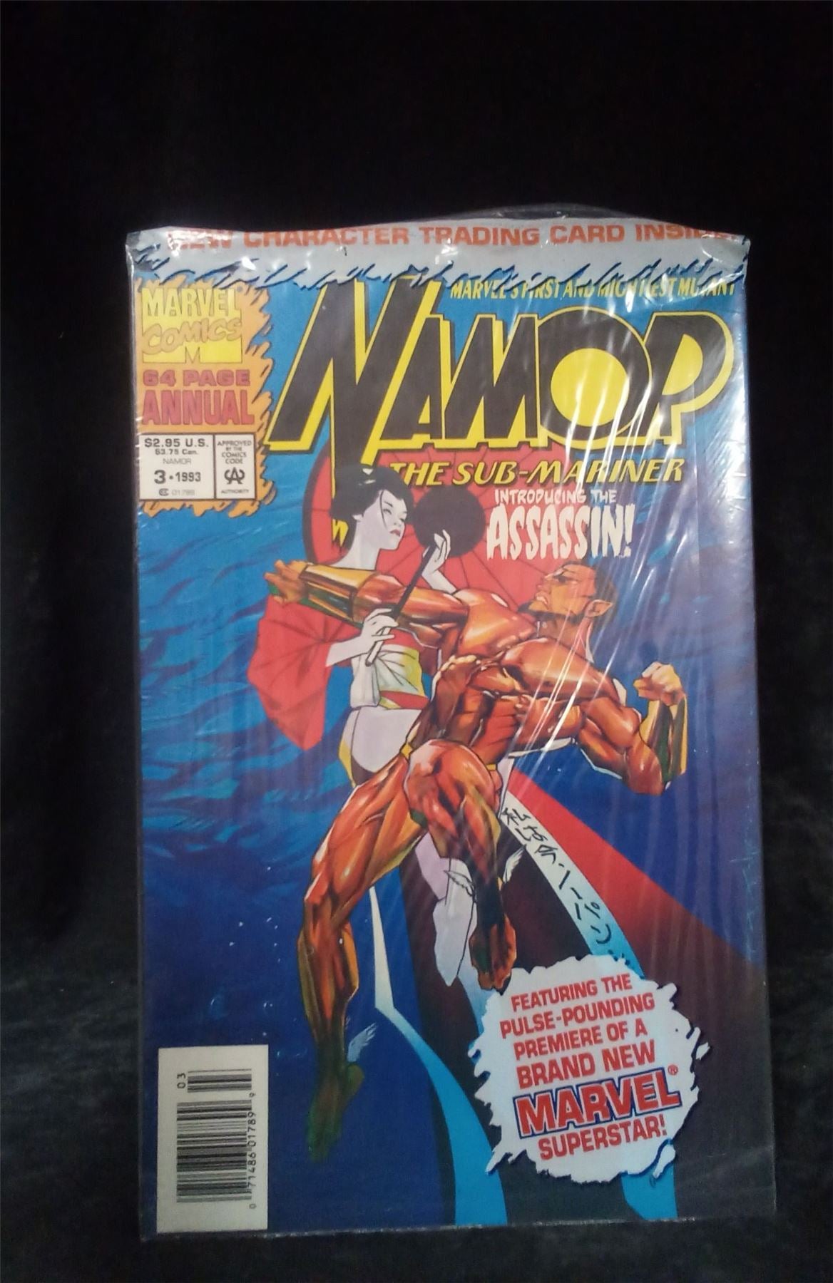 Namor, The Sub-Mariner Annual #3 Newsstand Edition 1992 Marvel Comics Comic Book