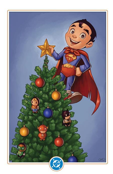 Superman #21 Cvr E Chrissie Zullo Dc Winter Wonderland Card Stock Var DC Comics Comic Book