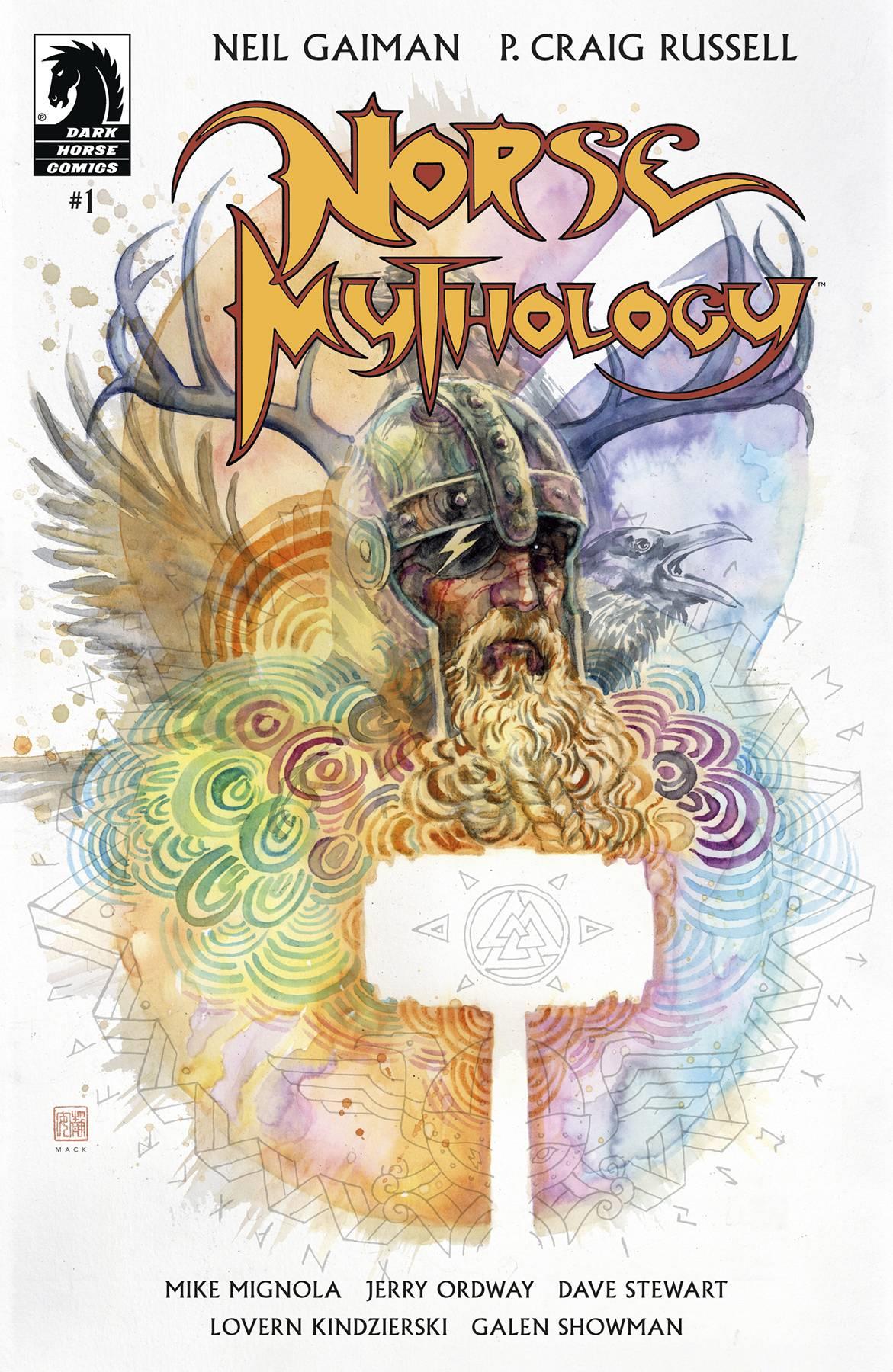 Neil Gaiman Norse Mythology #1 Cvr B Mack (Cvr B Mack) Dark Horse Comics Comic Book 2020