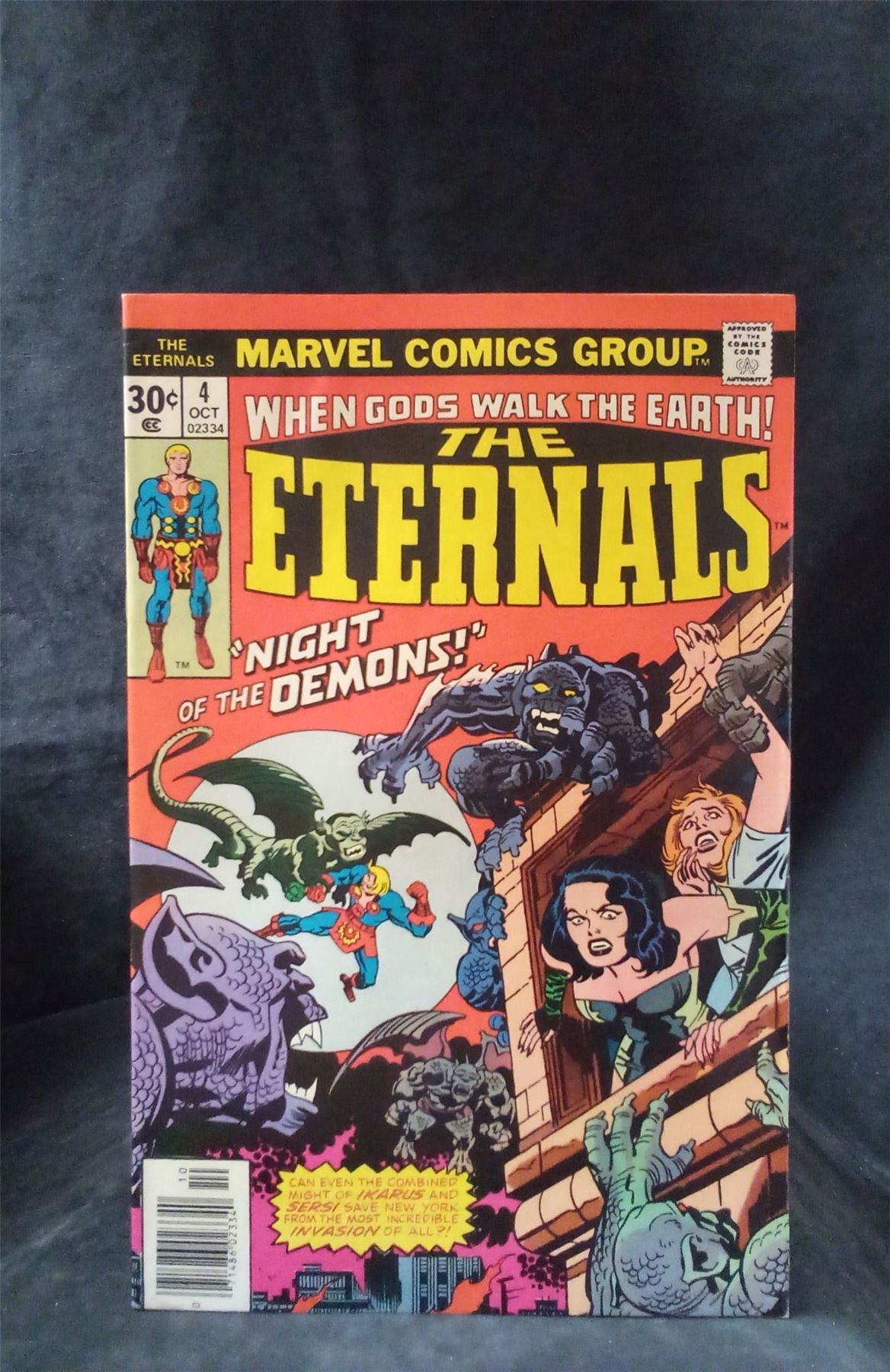 The Eternals #4 1976 Marvel Comics Comic Book