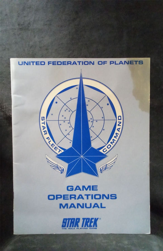 Star Trek: the Role Playing Game Game Operations Manual 1983  Comic Book