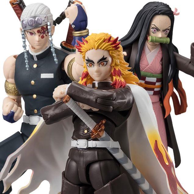 Demon Slayer Ultimate Legends Action Figure Wave 3 Kyojuro Rengoku by Bandai Namco