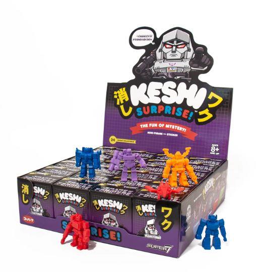 Transformers Keshi Surprise Decepticons Flat by Super7