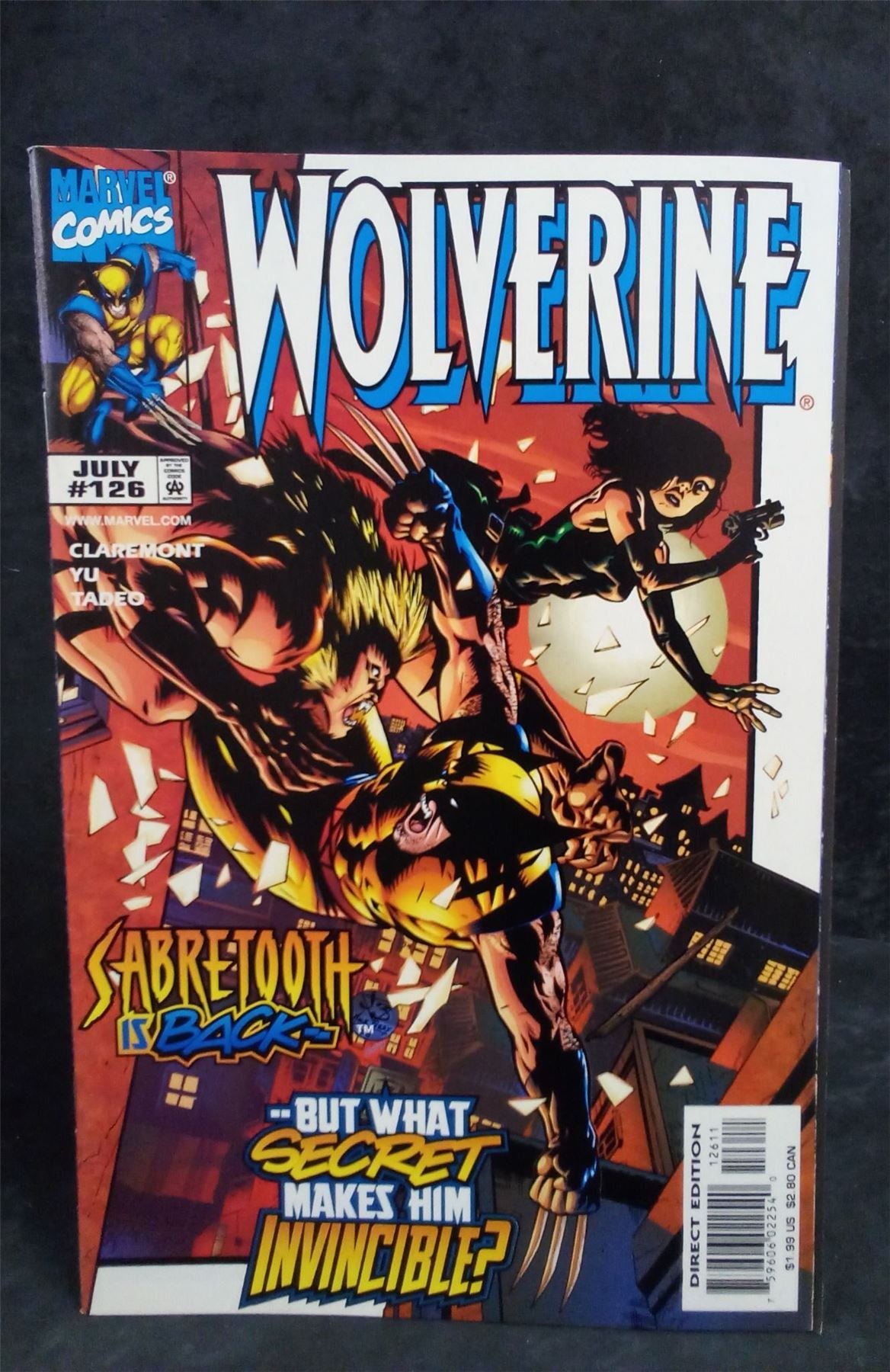 Wolverine #126 1998 Marvel Comics Comic Book