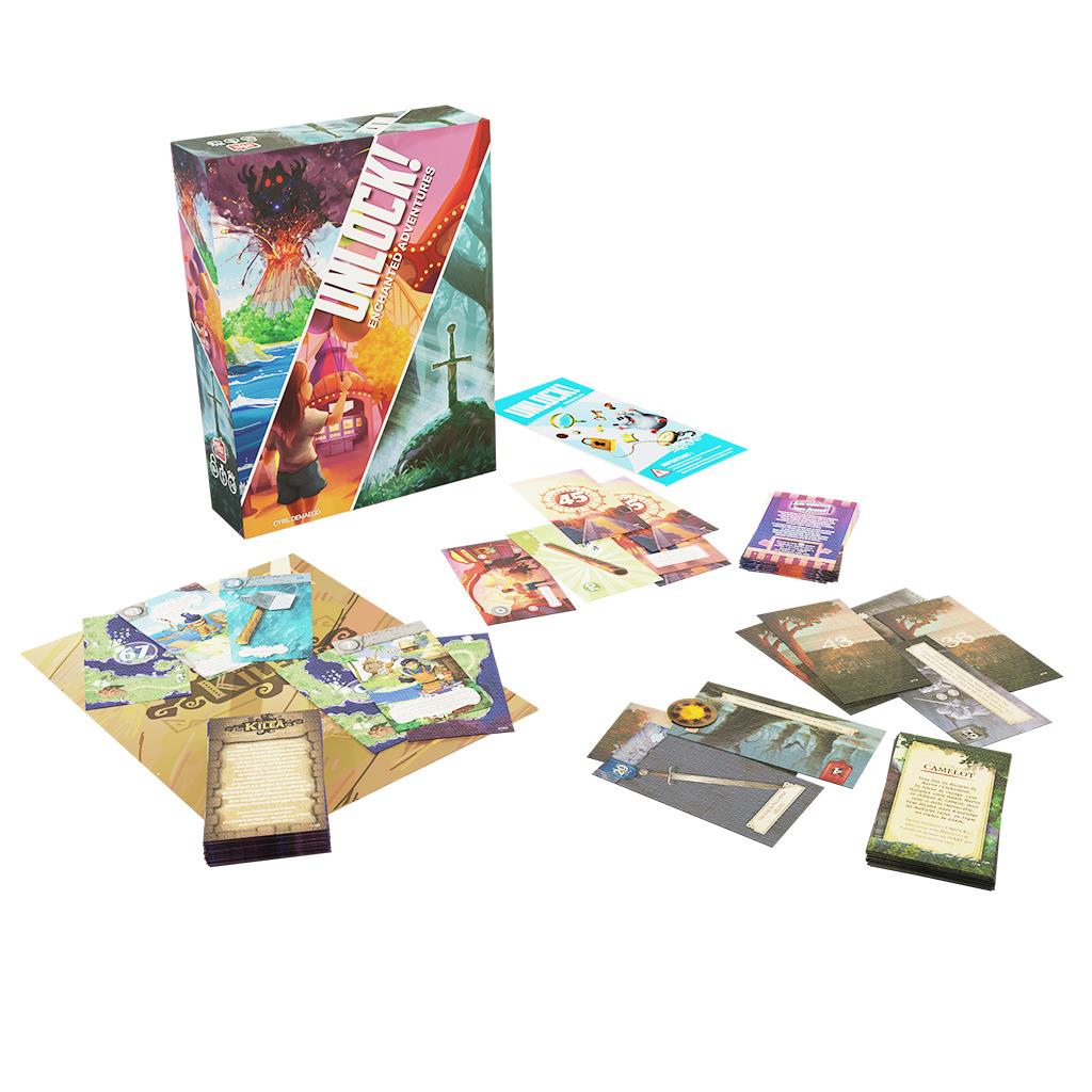 UNLOCK! Enchanted Adventures By Space Cowboys Board Game