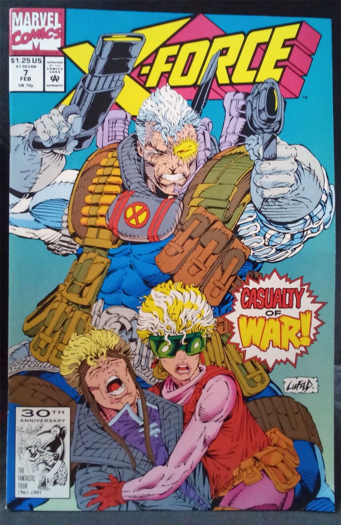 X-Force #7 1992 Marvel Comics Comic Book