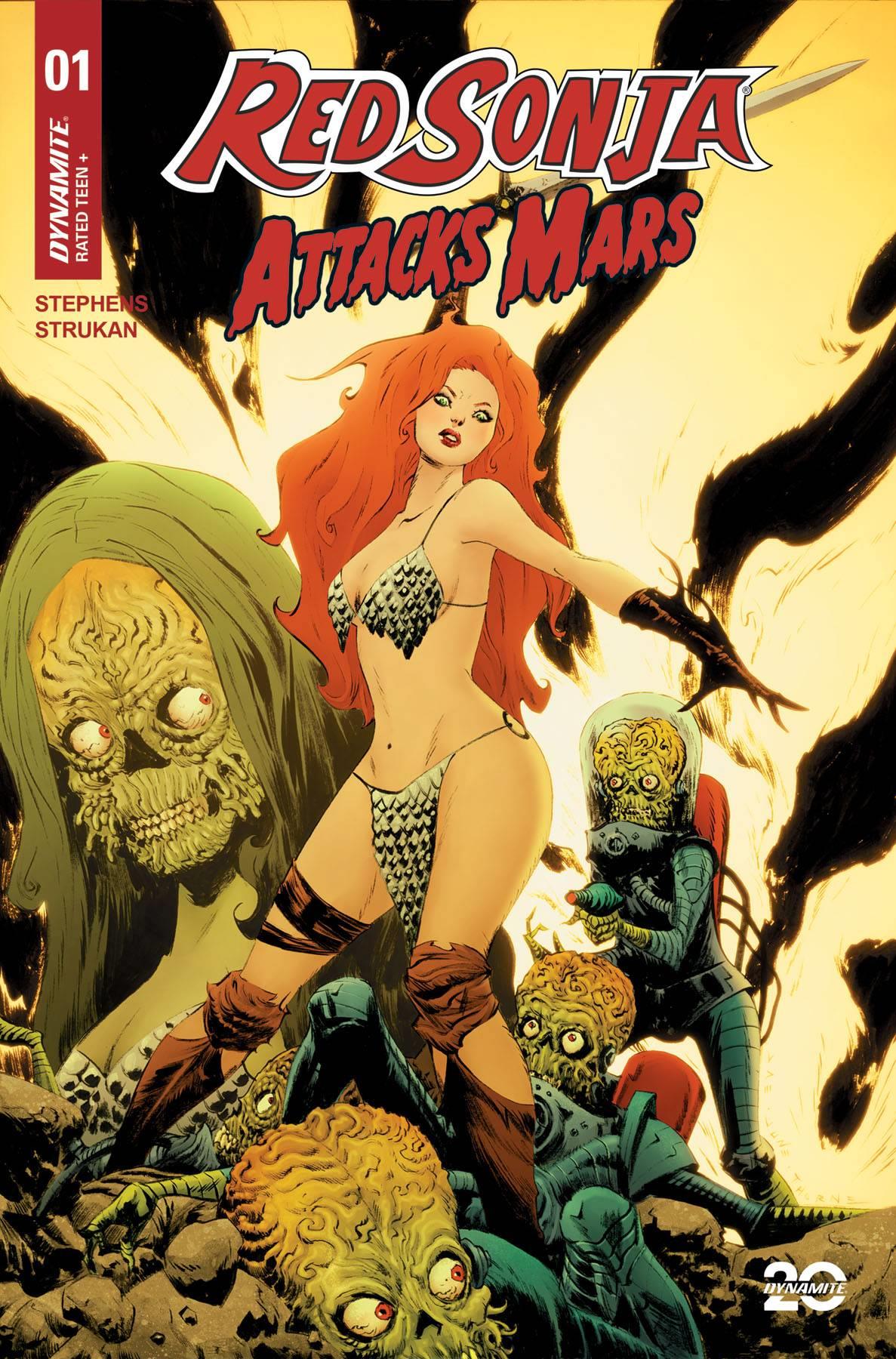 Red Sonja Attacks Mars #1 Cvr B Lee & Chung Dynamite Comic Book