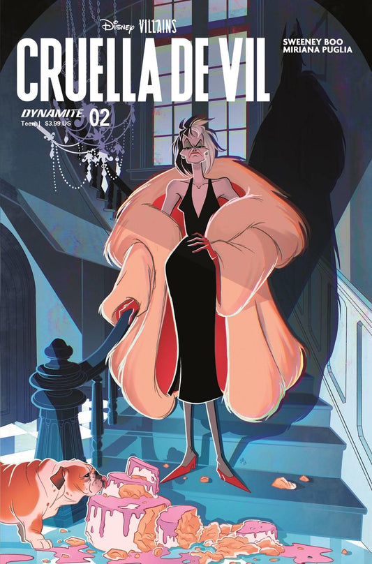 Disney Villains Cruella De Vil #2 Cvr B Boo Dynamite Comic Book