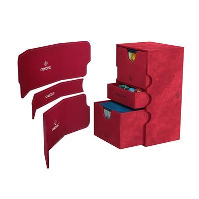 Stronghold Deck Box 200+ XL Red TCG Gamegenic