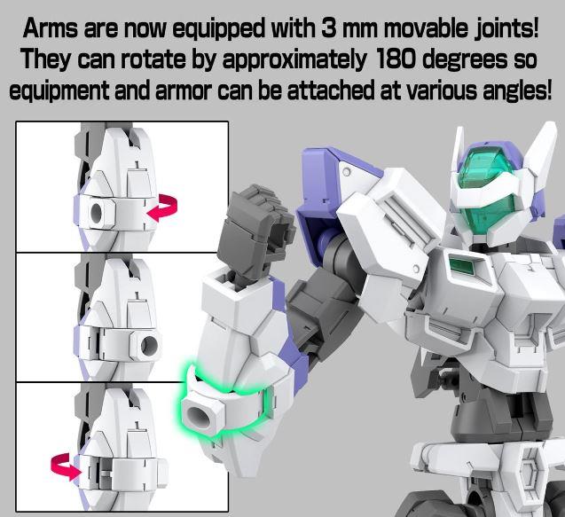 30 Minutes Missions eEXM-40 Iglight 01 1:144 Scale Model Kit by Bandai Hobby Gunpla