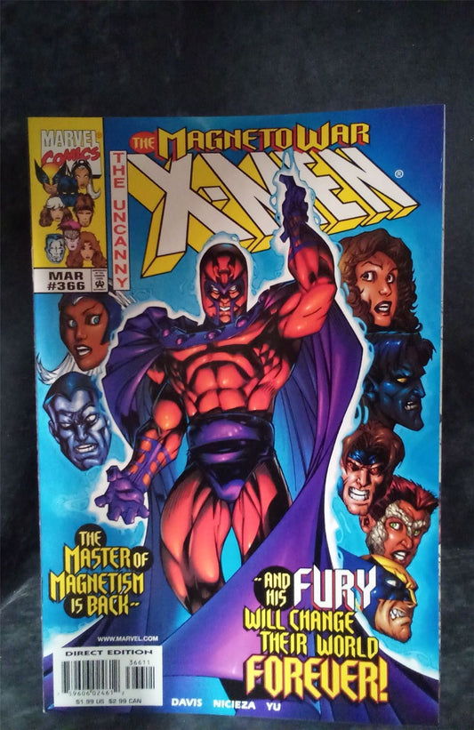 The Uncanny X-Men #366 1999 Marvel Comics Comic Book