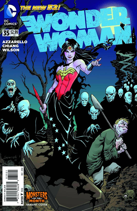 Wonder Woman #35 Monsters Var Ed DC Comics Comic Book