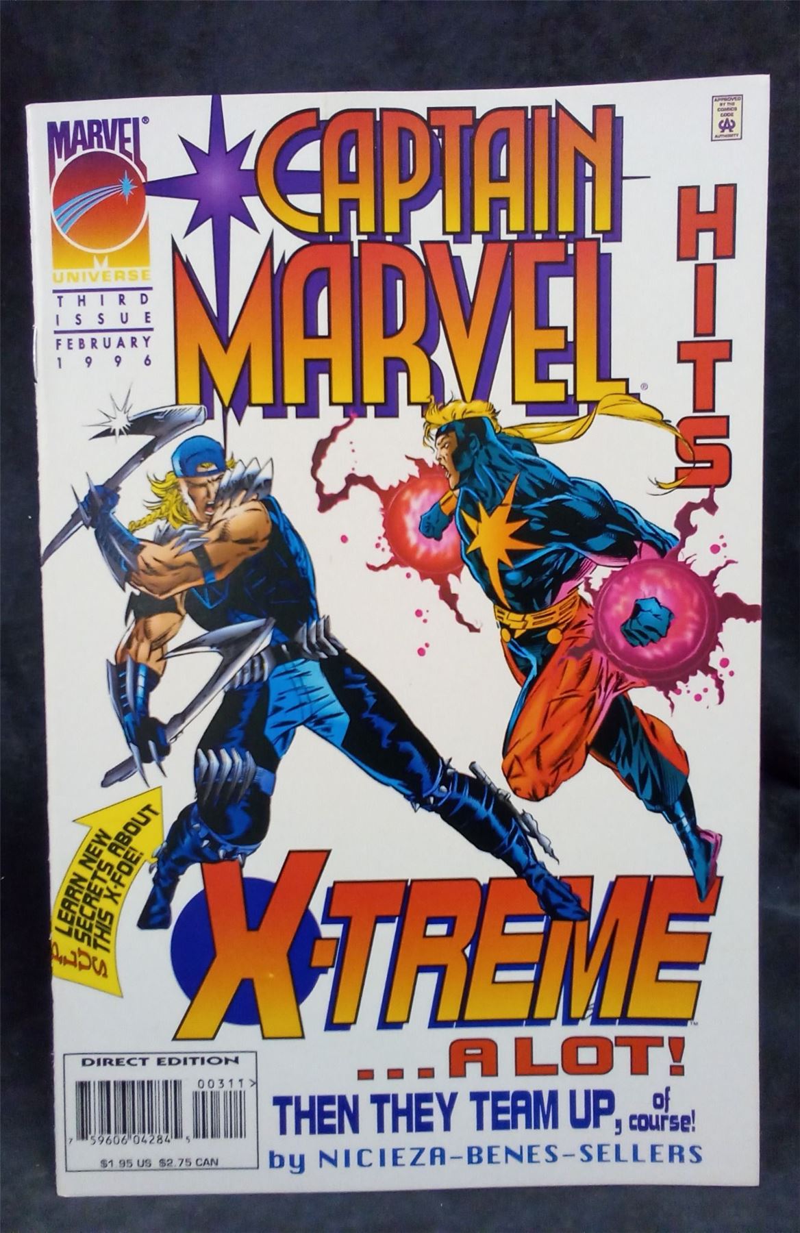 Captain Marvel #3 1996 Marvel Comics Comic Book