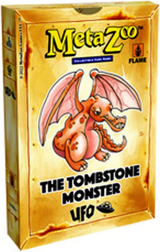 MetaZoo UFO Theme Deck - The Tombstone Monster (Flame)