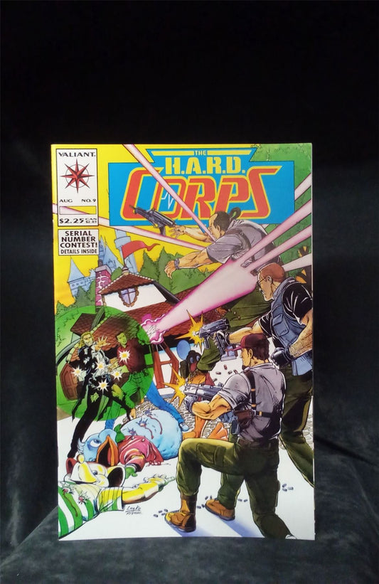 The H.A.R.D. Corps #9 1993 valiant Comic Book