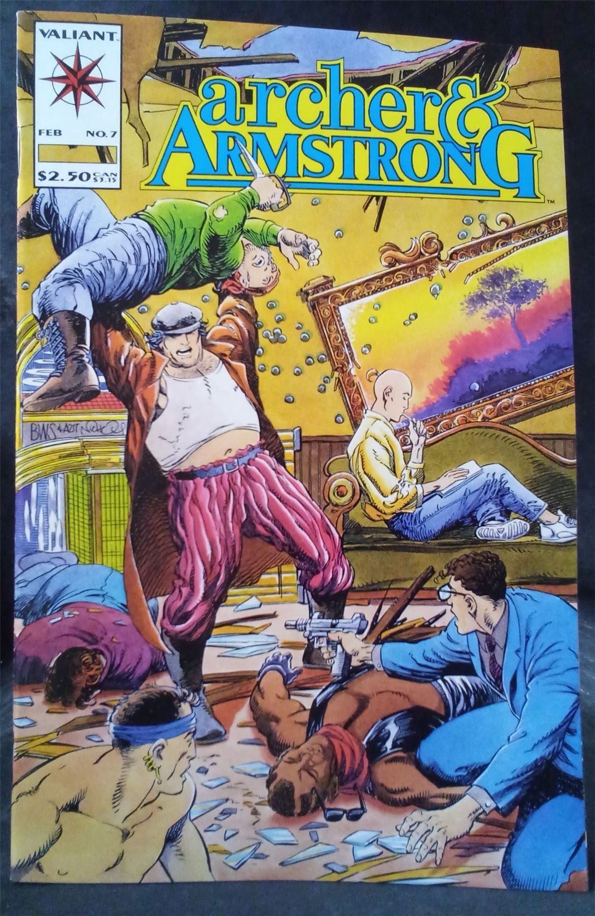 Archer & Armstrong #7 1993 valiant Comic Book