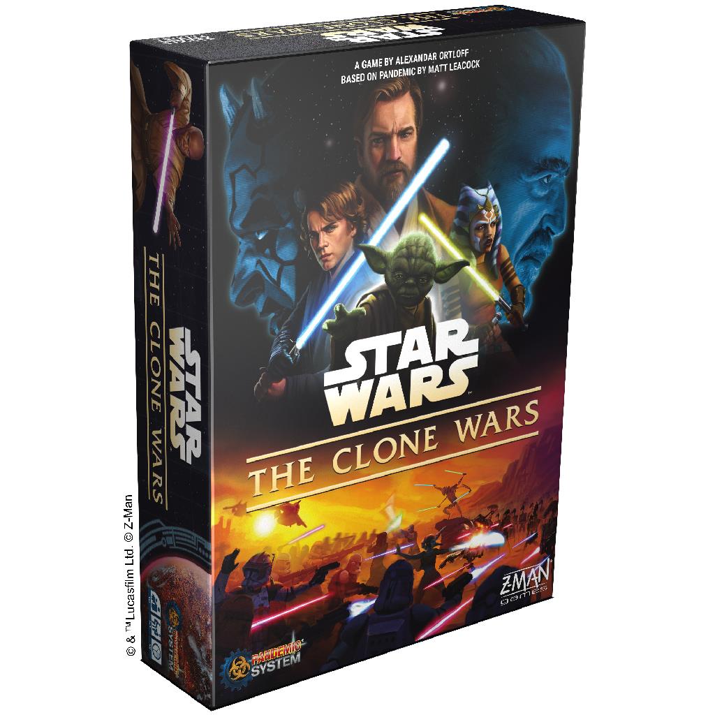 Star Wars The Clone Wars Pandemic SystemBoard Game by Z-Man Games