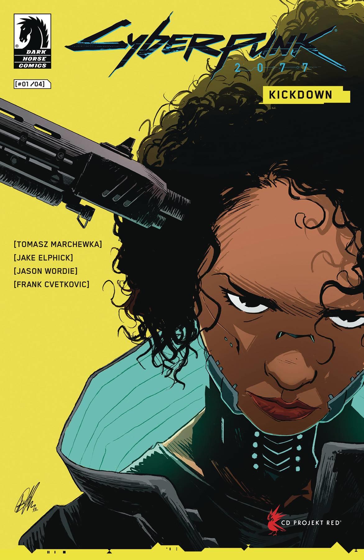 Cyberpunk 2077 Kickdown #1 Cvr A Elphick Dark Horse Prh Comic Book