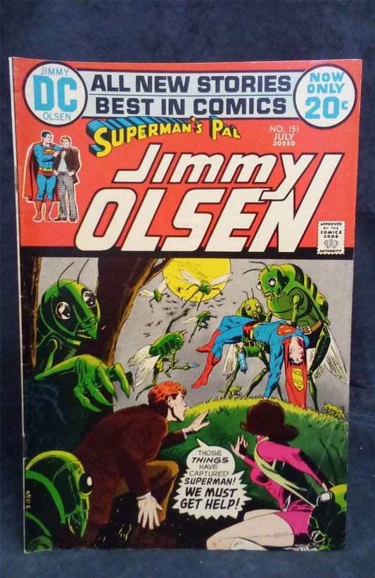 Superman's Pal, Jimmy Olsen #151 1972 DC Comics Comic Book