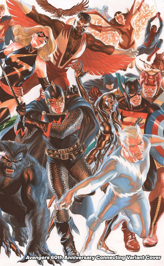 Avengers #5 Alex Ross Connect Avengers Part D Var (Alex Ross Connect Avengers Part D Var) Marvel Prh Comic Book 2023