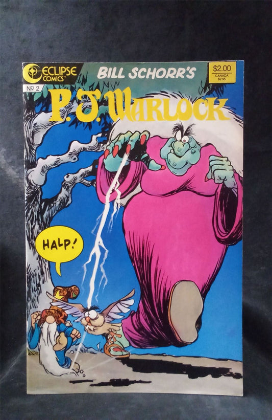 P.J. Warlock #2 1987 eclipse Comic Book