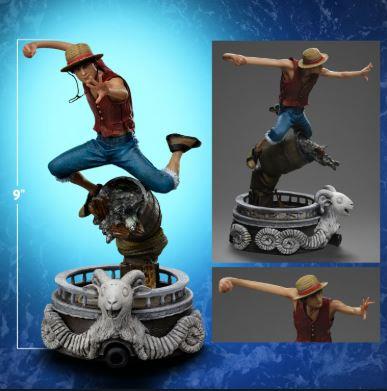 Monkey D. Luffy 1:10 Art Scale Statue Netflix One Piece By Iron Studios