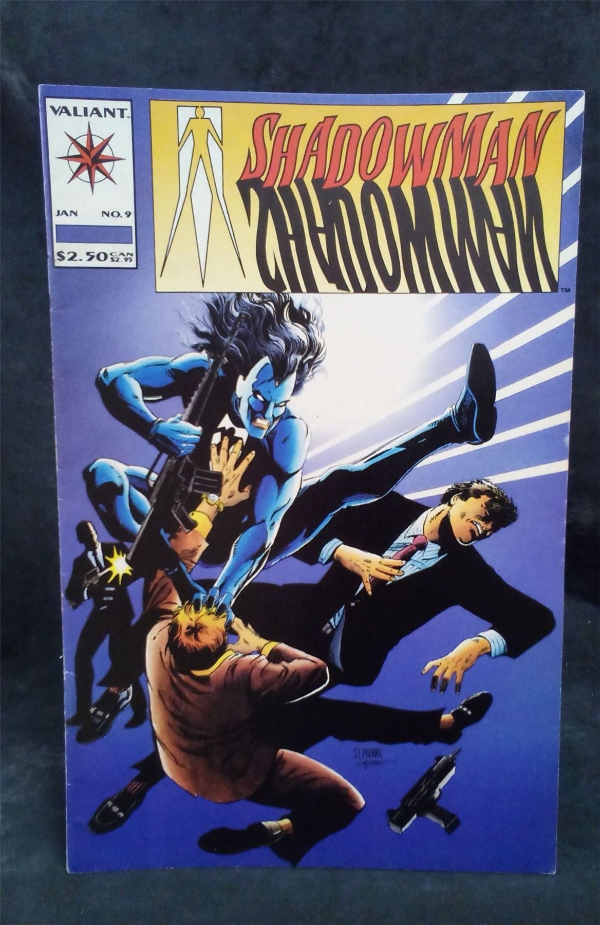 Shadowman #9 1993 valiant Comic Book