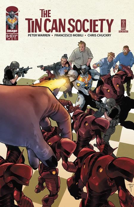 Tin Can Society #8 (of 9) Cvr A Francesco Mobili & Chris Chuckry Image Comics Comic Book
